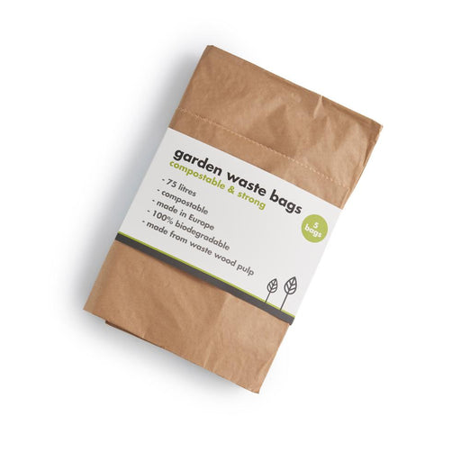 ecoLiving Garden Waste Bags Compostable & Strong 5's - Dennis the Chemist