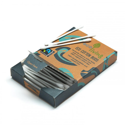 ecoLiving Eco Cotton Buds 100's - Dennis the Chemist