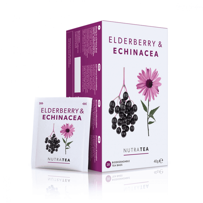 Nutratea Elderberry & Echinacea Tea Bags 20s