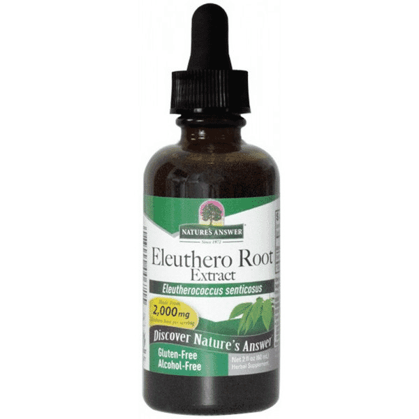 Nature's Answer Eleuthero Root Extract (Alcohol-Free) 60ml - Dennis the Chemist