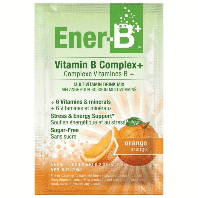 Ener-Life Ener-B Vitamin B Complex+ Orange 30 Sachets