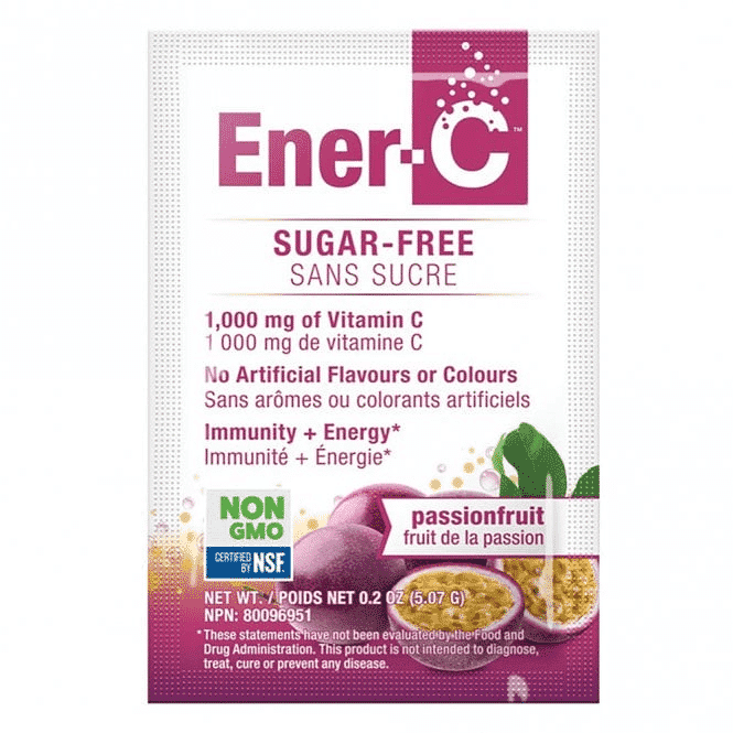 Ener-Life Ener-C Sugar-Free Passionfruit 30 Sachets