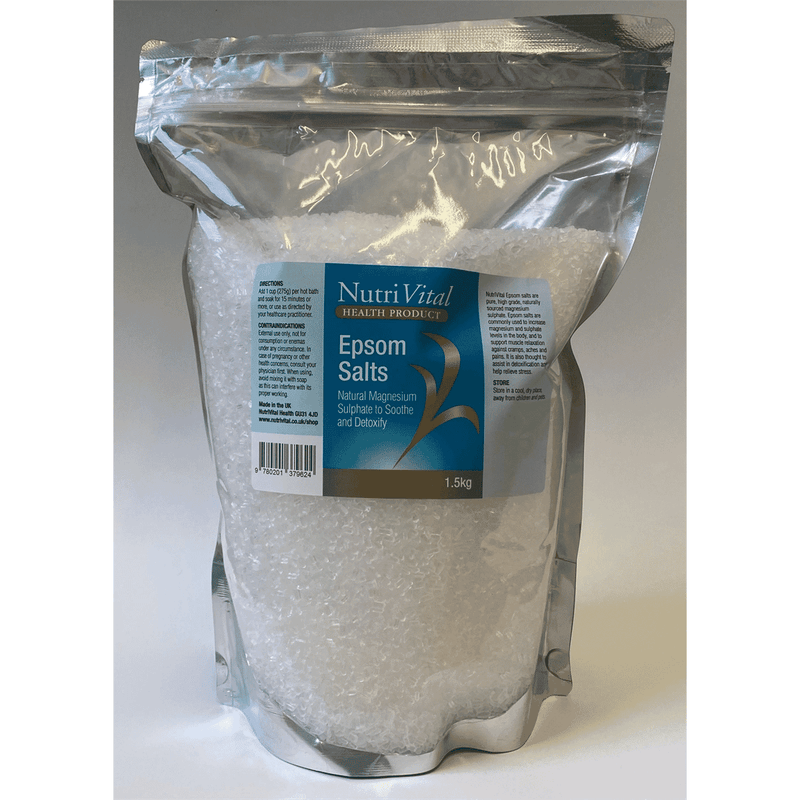 Nutrivital Epsom Salts 1.5kg