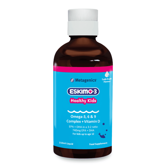 Metagenics Eskimo-3 Healthy Kids Tutti-Frutti Flavour 210ml (Formerly Nutri Adv. NUT-3309)