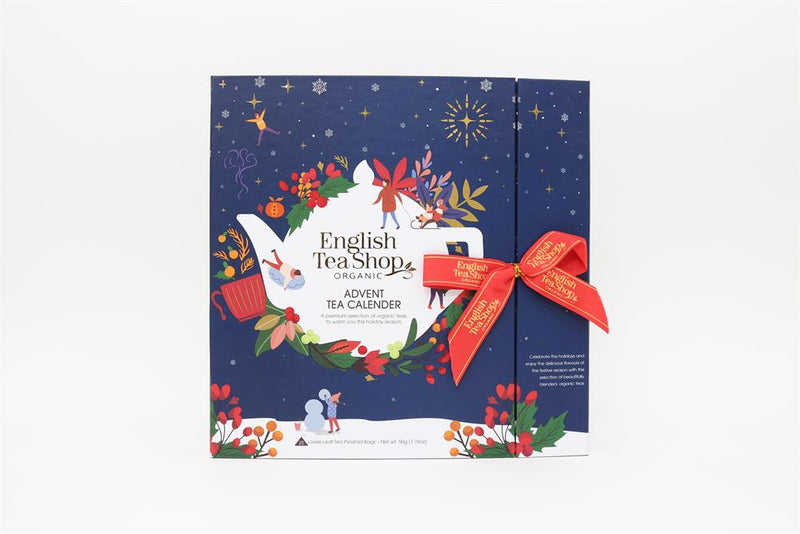 English Tea Shop Organic Advent Tea Calendar 25 Pyramid Bags - Dennis the Chemist