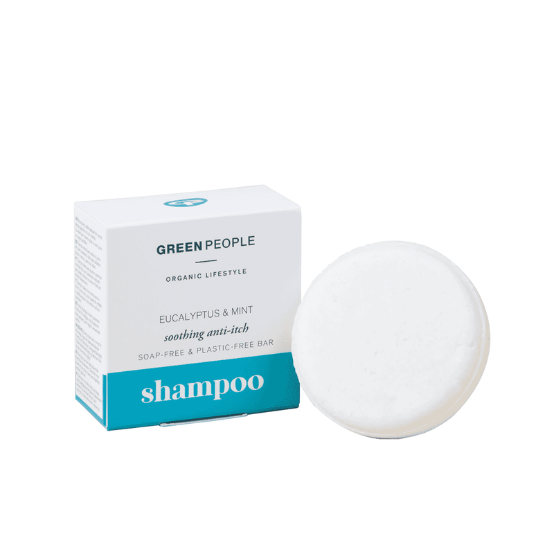 Green People Eucalyptus & Mint Soothing Anti-Itch Shampoo Bar 50g
