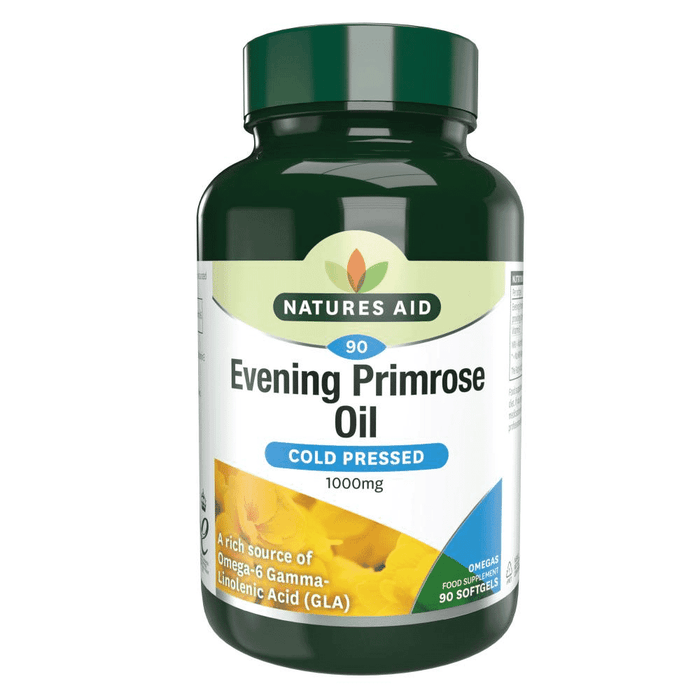 Natures Aid Evening Primrose Oil (Cold Pressed) 1000mg 90s