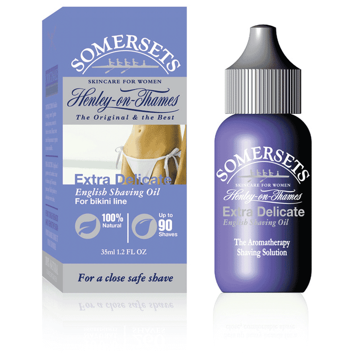Somersets Extra Delicate English Shaving Oil For Bikini Line (Purple) 35ml