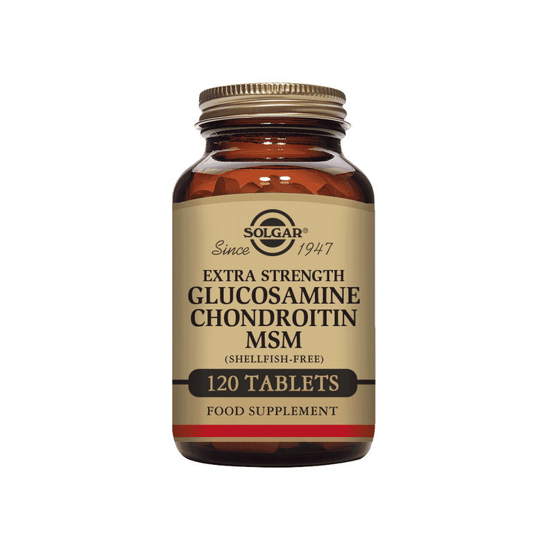 Solgar Extra Strength Glucosamine Chondroitin MSM 120s