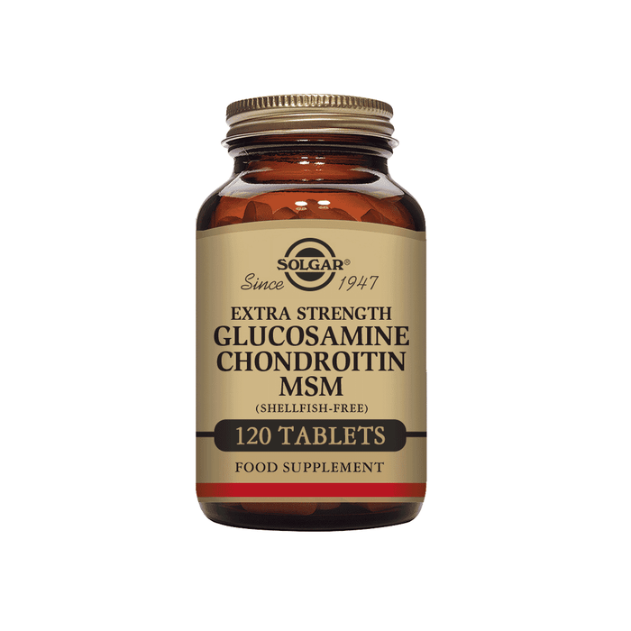 Solgar Extra Strength Glucosamine Chondroitin MSM 120s