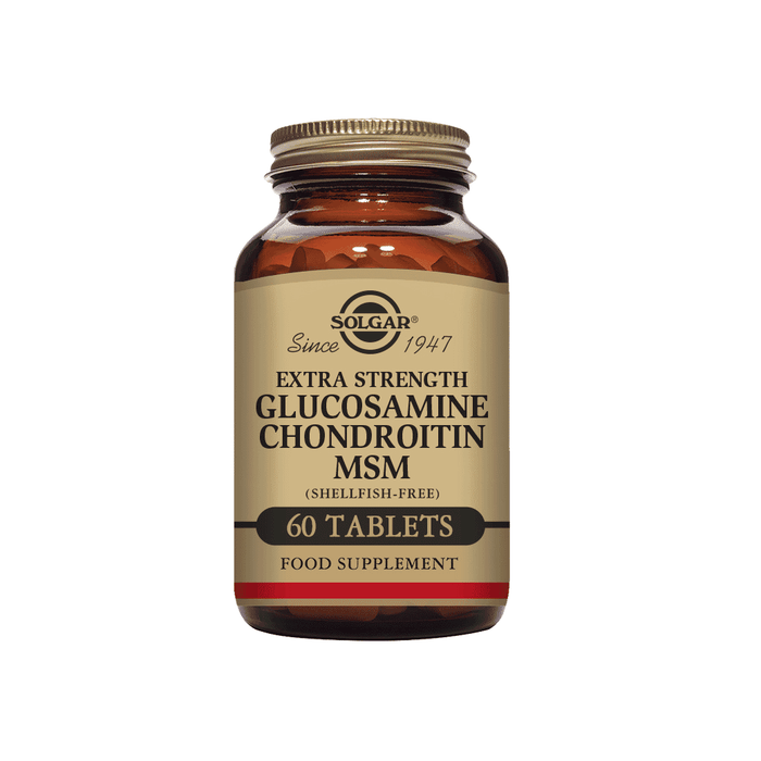 Solgar Extra Strength Glucosamine Chondroitin MSM 60s