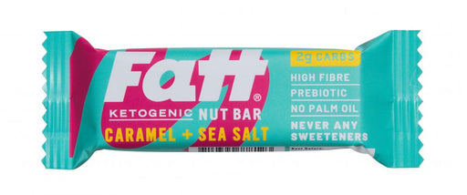 Fatt Caramel + Sea Salt Nut Bar 30g - Dennis the Chemist
