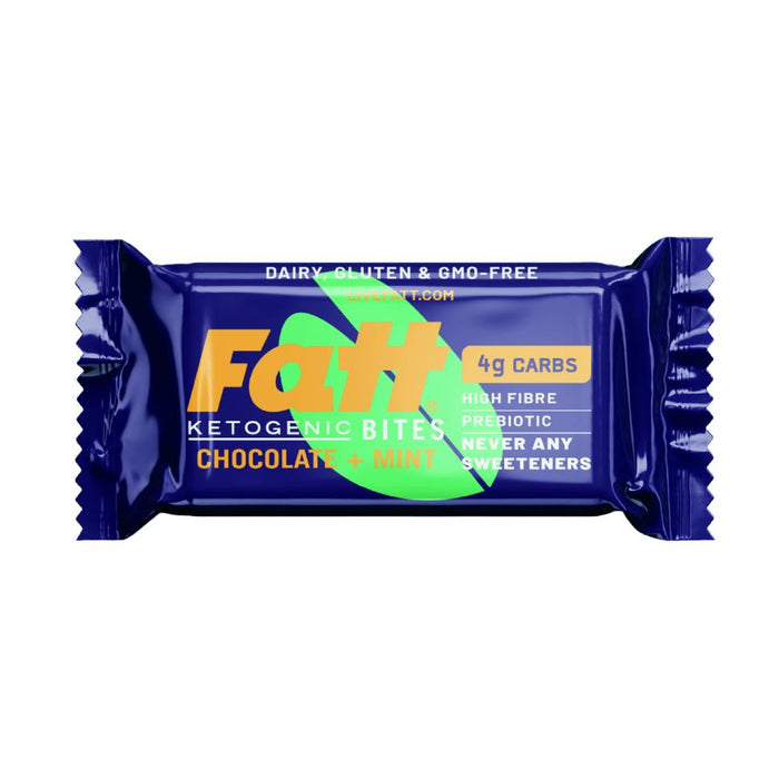 Fatt Chocolate + Mint Bites 35g