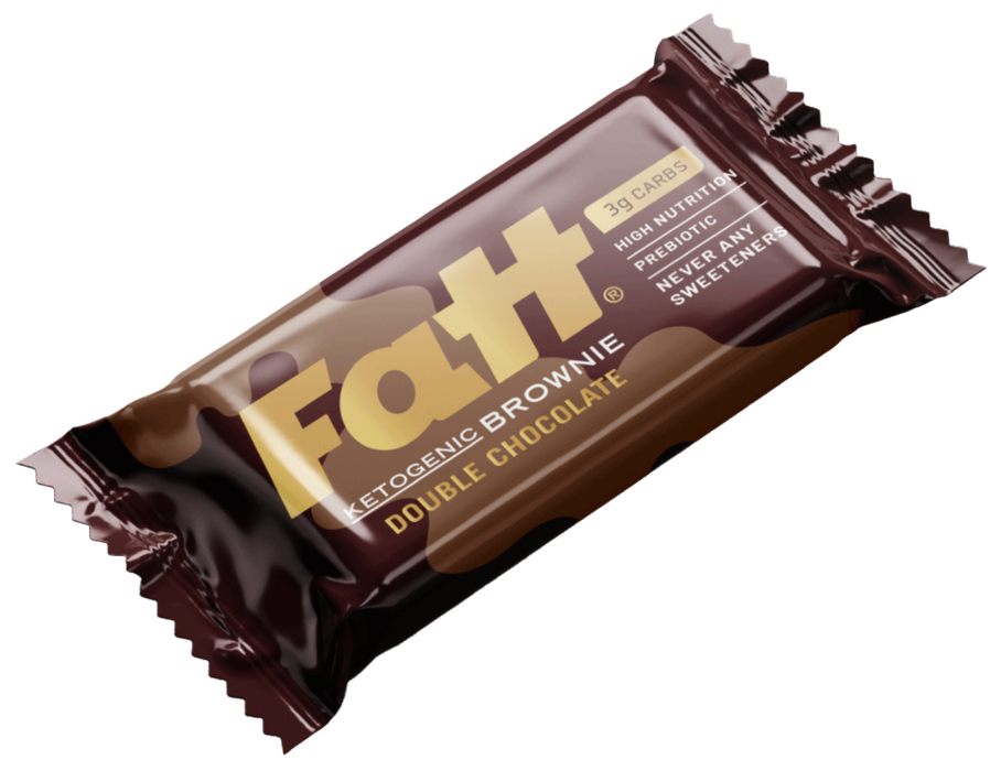 Fatt Double Chocolate Brownie 40g