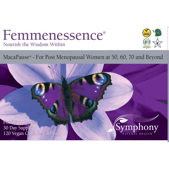 Symphony Natural Health Femmenessence MacaPause 120's (PURPLE BUTTERFLY)