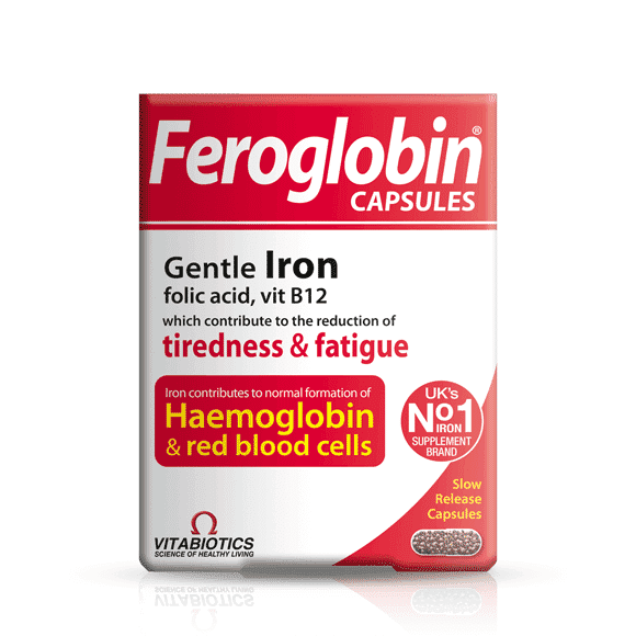 Vitabiotics Feroglobin Capsules 30s