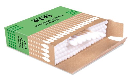 F.E.T.E All Natural Bamboo Cotton Buds 100's - Dennis the Chemist