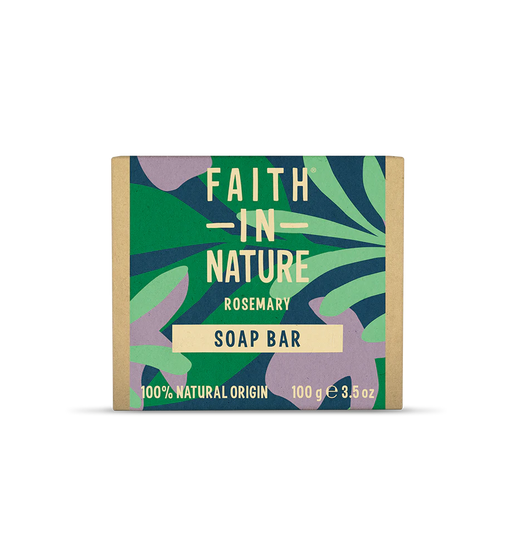 Faith In Nature Rosemary Soap Bar 100g - Dennis the Chemist