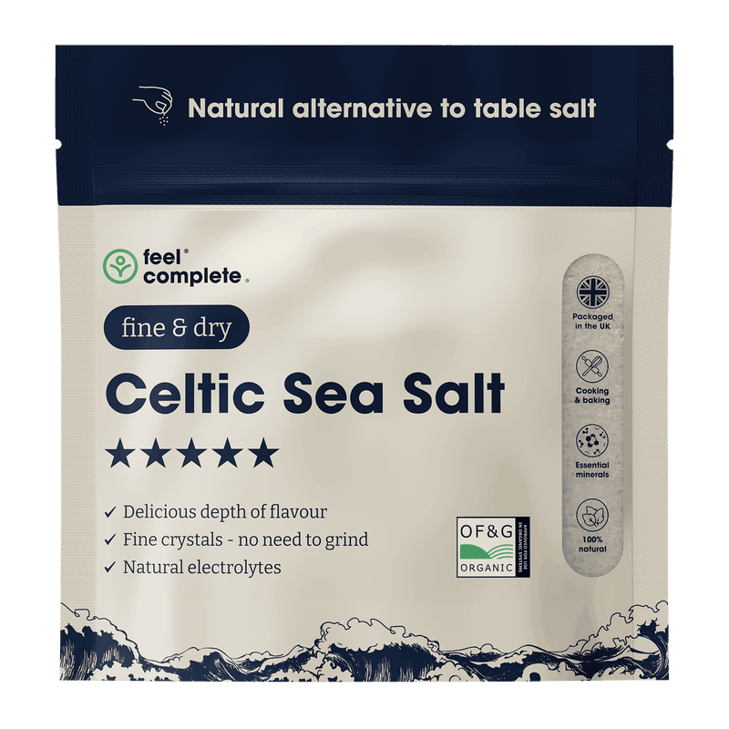 Feel Complete Fine & Dry Celtic Sea Salt 200g