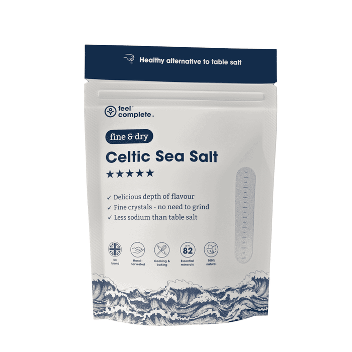 Feel Complete Fine & Dry Celtic Sea Salt 500g