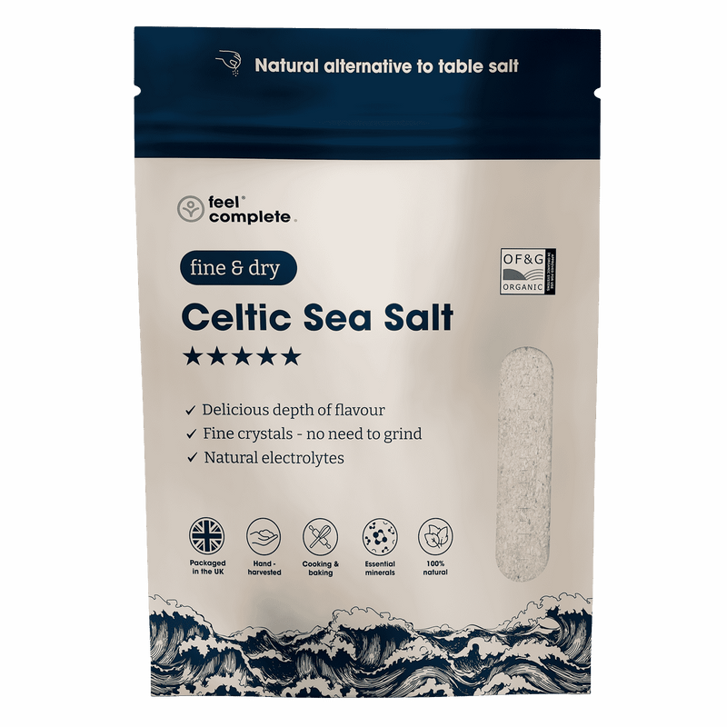 Feel Complete Fine & Dry Celtic Sea Salt 800g