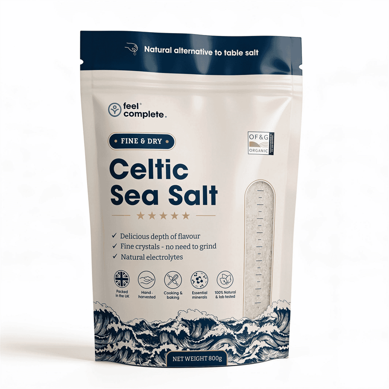 Feel Complete Fine & Dry Celtic Sea Salt 800g