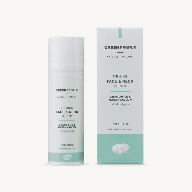 Green People Firming Face & Neck Serum Chamomile & Marshmallow 50ml