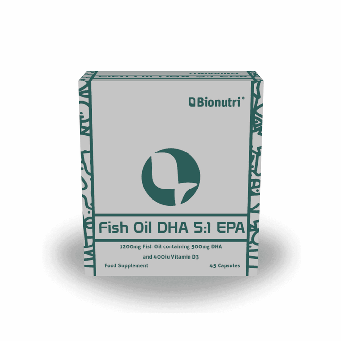 Bionutri Fish Oil DHA 5:1 EPA 1200mg 45s