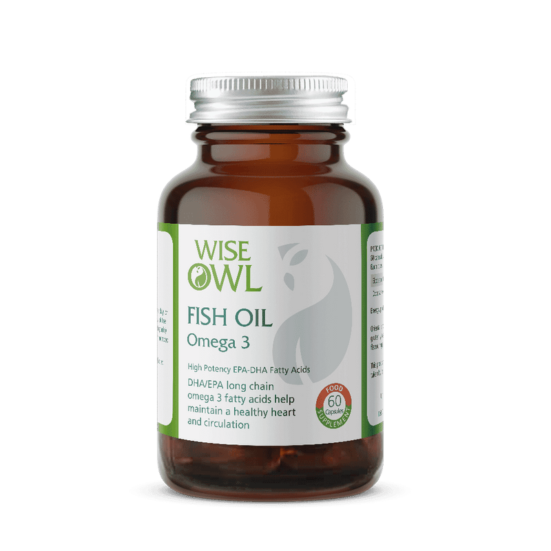 Wise Owl Fish Oil Omega 3 60s