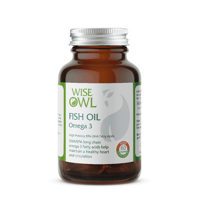 Wise Owl Fish Oil Omega 3 60s