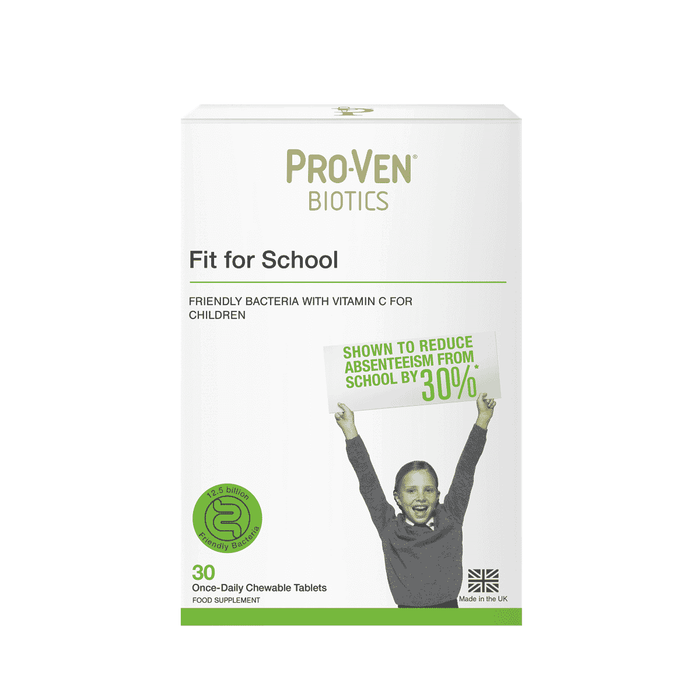 Proven Biotics Fit for School Chewable Tablets 30s