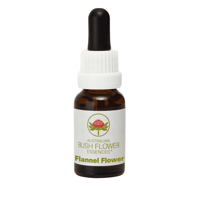 Australian Bush Flower Essences Flannel Flower (Stock Bottle) 15ml - Dennis the Chemist