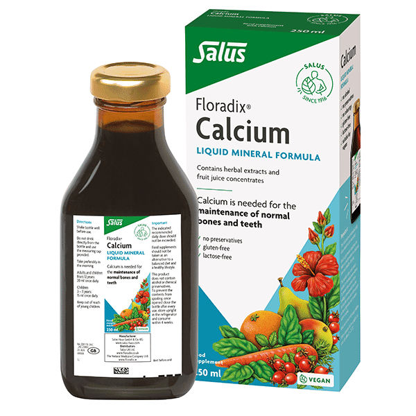 Salus Floradix Calcium Liquid Mineral Formula 250ml