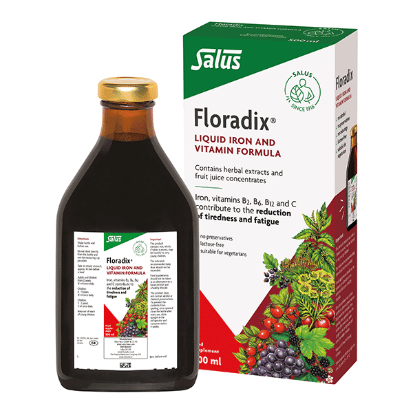 Salus Floradix Liquid Iron & Vitamin Formula 500ml
