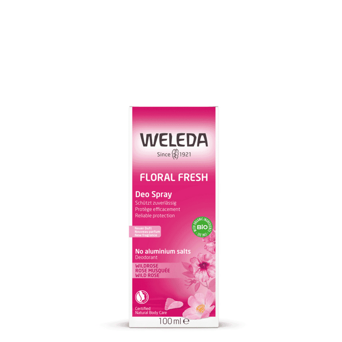 Weleda Floral Fresh Deo Spray Wild Rose 100ml