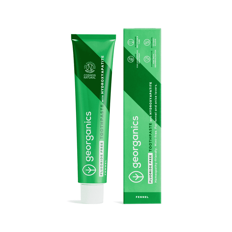 Fluoride free toothpaste with hydroxyapatite - Fennel 75ml