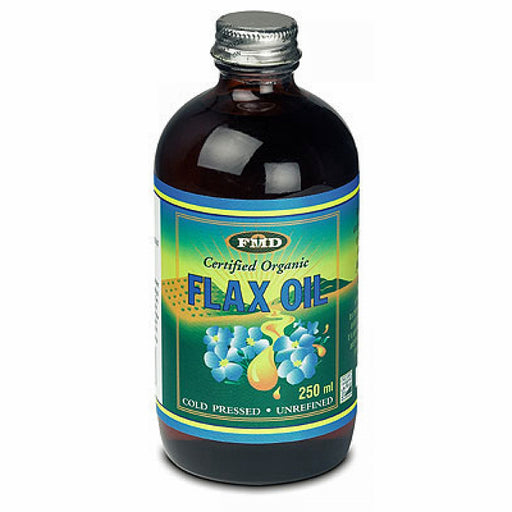 FMD Certified Organic Flax Oil 250ml - Dennis the Chemist