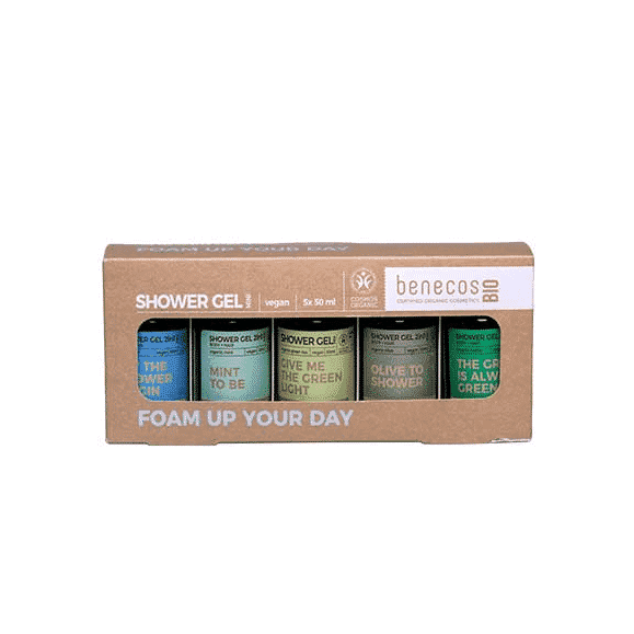 Benecos Foam Up Your Day Shower Gel Minis 5x50ml