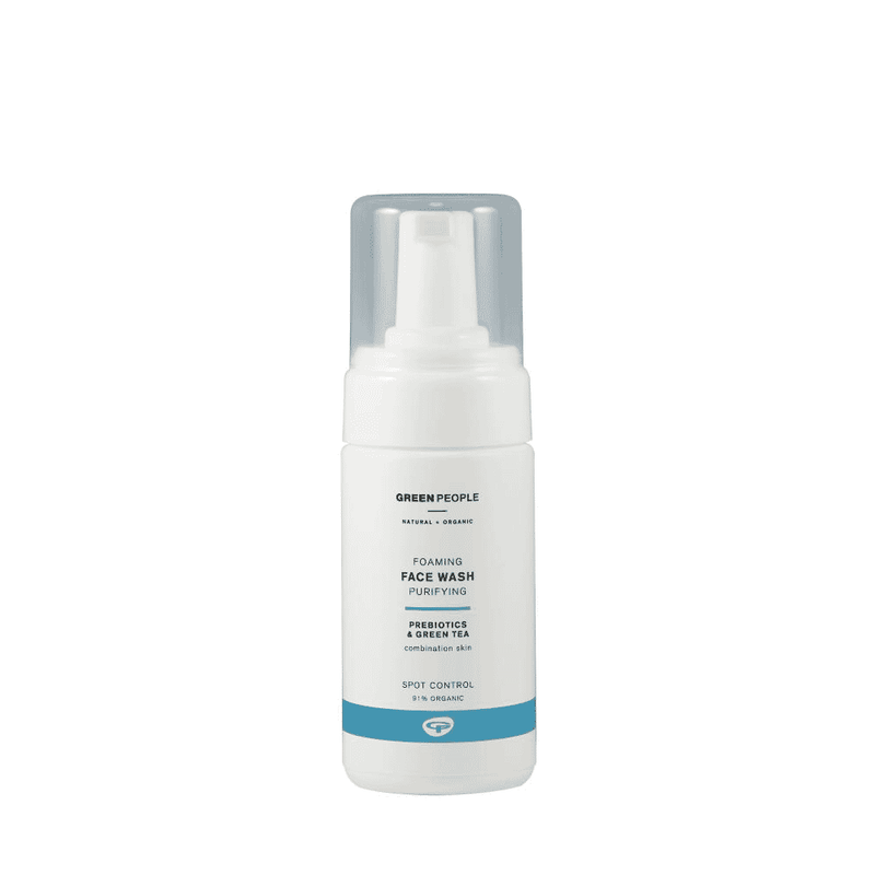 Green People Foaming Face Wash Purifying Prebiotics & Green Tea 100ml