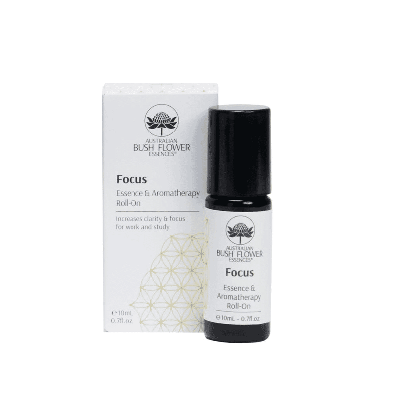 Australian Bush Flower Essences Focus Essence & Aromatherapy Roll-On 10ml