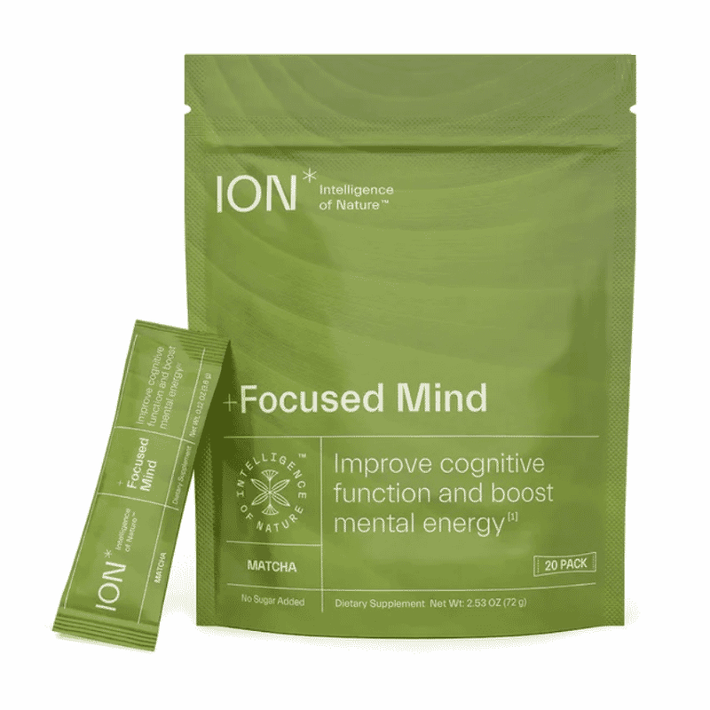 Intelligence of Nature (ION) +Focused Mind 20 Sachets