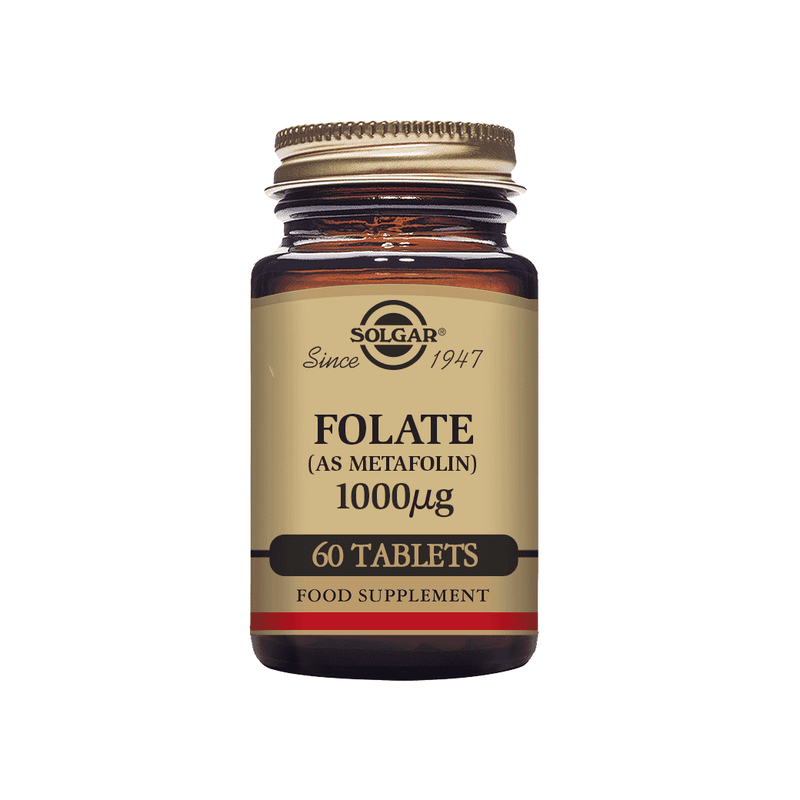 Solgar Folate (as Metafolin) 1000ug 60s