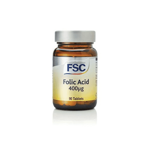 FSC (The Food Supplement Company) Folic Acid 400ug 90s