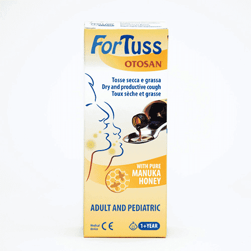 Otosan ForTuss Cough Syrup with Pure Manuka Honey 180g