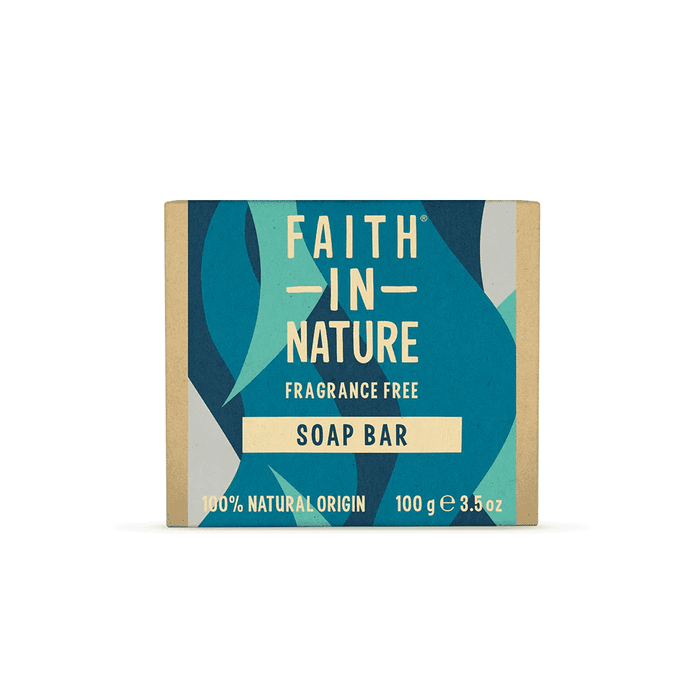 Faith In Nature Fragrance Free Soap Bar 100g