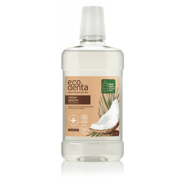 Ecodenta Fresh Breath Mouthwash Fluoride Free 500ml