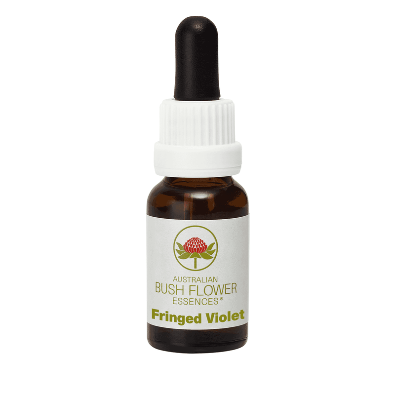 Australian Bush Flower Essences Fringed Violet (Stock Bottle) 15ml
