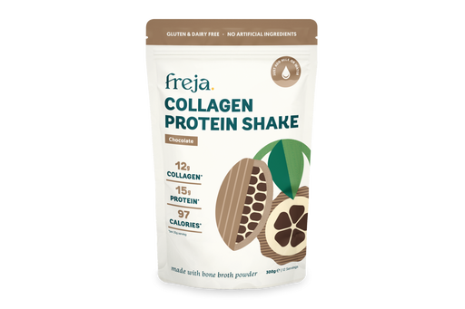 Freja Collagen Protein Shake Chocolate 300g - Dennis the Chemist