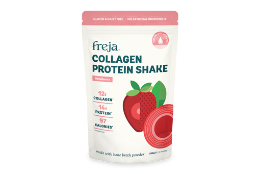 Freja Collagen Protein Shake Strawberry 300g - Dennis the Chemist