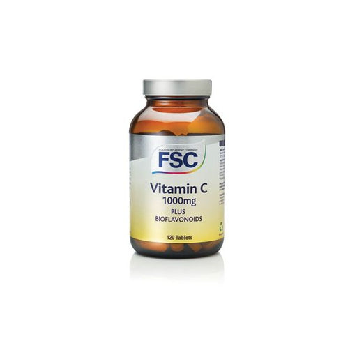 FSC (The Food Supplement Company) Vitamin C 1000mg Plus Bioflavonoids 120's - Dennis the Chemist